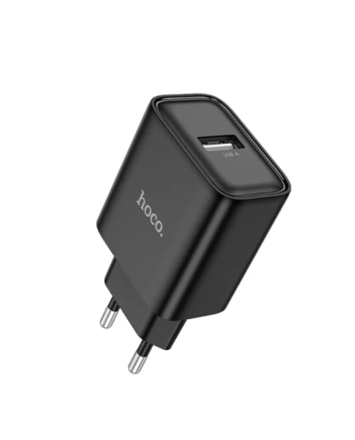 Φορτιστής Ταξιδίου Hoco DC72 River με USB-A 5V 2.1A Μαύρος