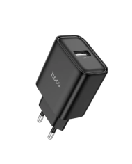 Φορτιστής Ταξιδίου Hoco DC72 River με USB-A 5V 2.1A Μαύρος