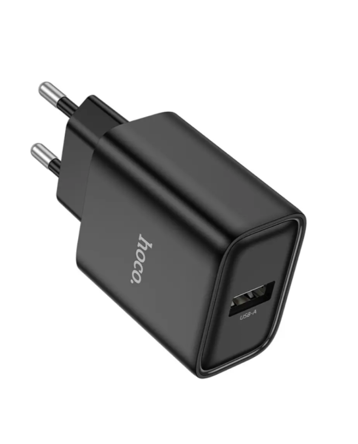 Φορτιστής Ταξιδίου Hoco DC72 River με USB-A 5V 2.1A Μαύρος