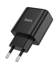 Φορτιστής Ταξιδίου Hoco DC72 River με USB-A 5V 2.1A Μαύρος