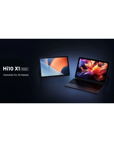 CHUWI tablet Hi10 X1 με πληκτρολόγιο, 10.1", 8/256GB, Windows 11 Home, 3400mAh, γκρι