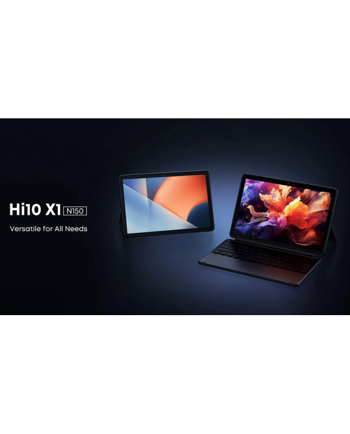 CHUWI tablet Hi10 X1 με πληκτρολόγιο, 10.1", 8/256GB, Windows 11 Home, 3400mAh, γκρι