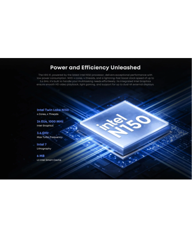 CHUWI tablet Hi10 X1 με πληκτρολόγιο, 10.1", 8/256GB, Windows 11 Home, 3400mAh, γκρι