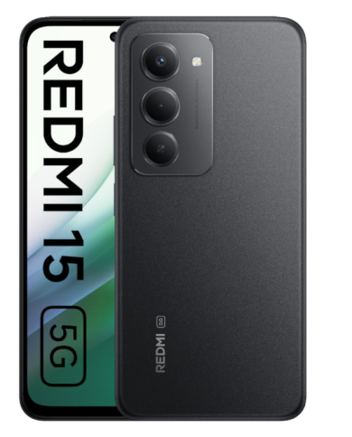 ΚΙΝΗΤΟ XIAOMI REDMI 15 5G 6.9" 4GB/128GB DUAL SIM NFC BLACK GW