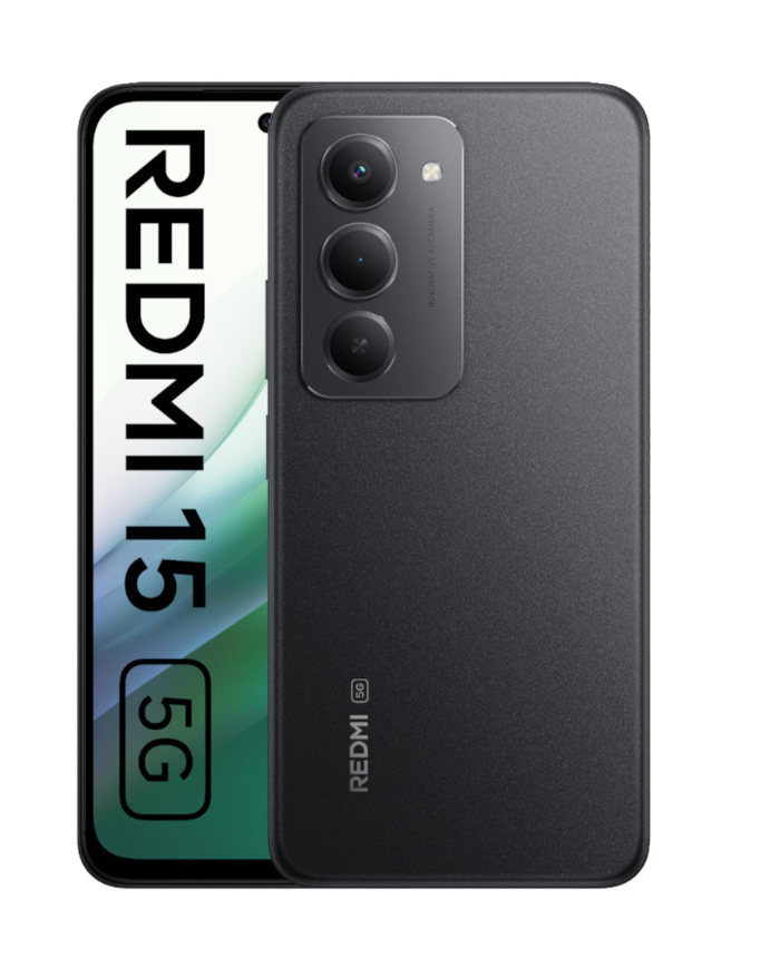 ΚΙΝΗΤΟ XIAOMI REDMI 15 5G 6.9" 4GB/128GB DUAL SIM NFC BLACK GW