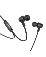 Hands Free Hoco M86 Oceanic Universal Earphones Deep Bass Stereo Συμβατά με Όλες τις Συσκευές USB-C Μαύρο 1.2m