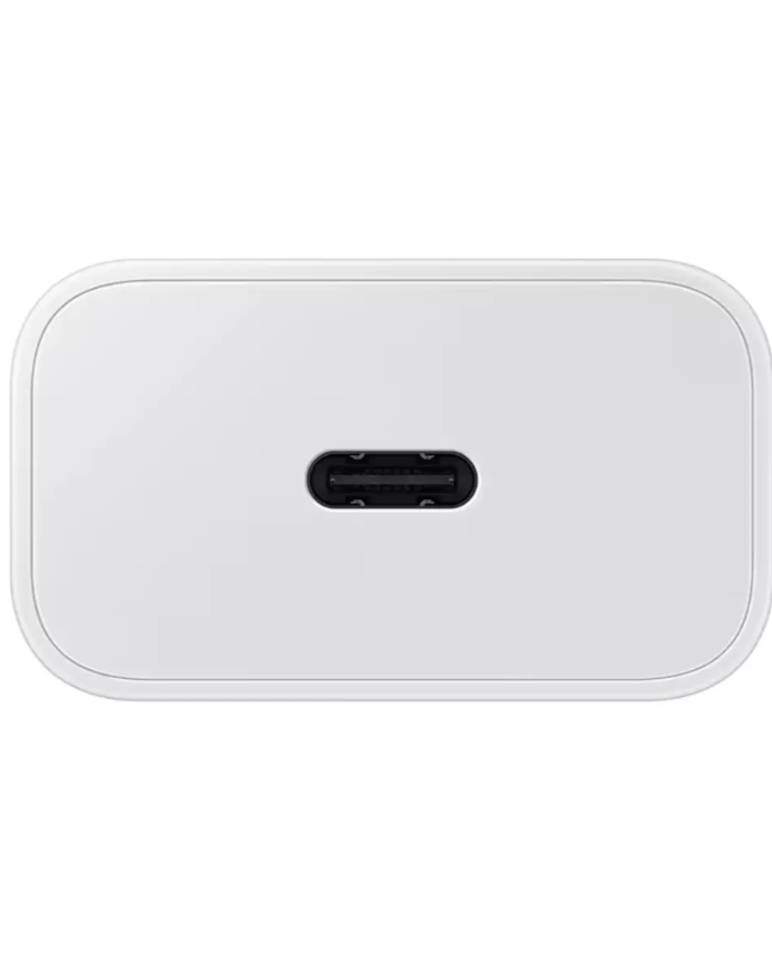 Φορτιστής Ταξιδίου Samsung Super Fast Charging EPT2510XWEGEU 25W USB-C Λευκός + Καλώδιο USB-C σε USB-C Λευκό