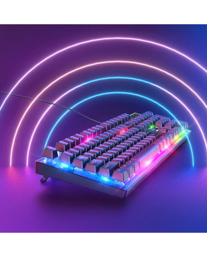 Σετ Πληκτρολόγιο και Ποντίκι Ενσύρματα Hoco GM18 Luminous 104 Πλήκτρα Μαύρο