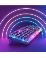 Σετ Πληκτρολόγιο και Ποντίκι Ενσύρματα Hoco GM18 Luminous 104 Πλήκτρα Μαύρο