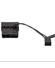 Case Fan Akyga AW-14A-BK 140mm Molex + 3pin Μαύρο