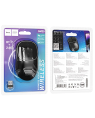 Ασύρματο Ποντίκι Hoco GM25 Royal Dual Mode 1600dpi 2.4GHz 4 Πλήκτρων Μαύρο