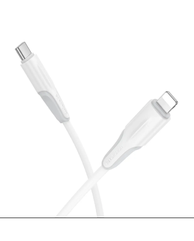 Καλώδιο Borofone BX119 USB-C σε Lightning 27W Λευκό 1m