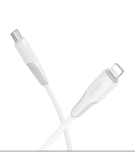 Καλώδιο Borofone BX119 USB-C σε Lightning 27W Λευκό 1m