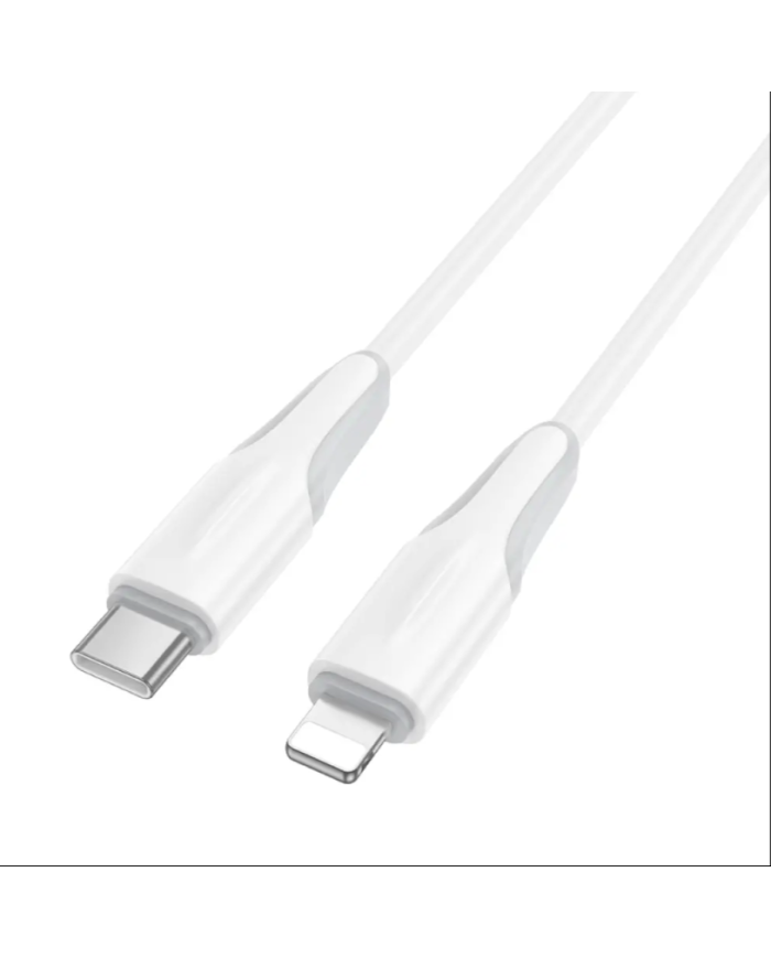 Καλώδιο Borofone BX119 USB-C σε Lightning 27W Λευκό 1m