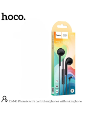 Hands Free Hoco DM45 Phoenix Earphones Stereo 3.5mm με Μικρόφωνο και Πλήκτρο Λειτουργίας 1.2m Μαύρα