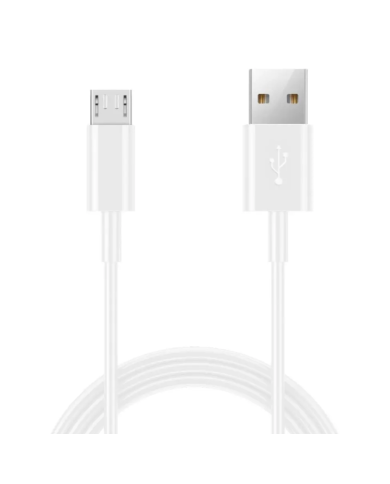 Καλώδιο Σύνδεσης και Φόρτισης Ancus Flow E44 USB σε Micro-USB 2.0A 480Mbps Data Transfer Λευκό 1m
