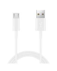 Καλώδιο Σύνδεσης και Φόρτισης Ancus Flow E44 USB σε Micro-USB 2.0A 480Mbps Data Transfer Λευκό 1m