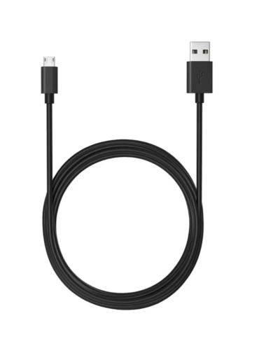 Καλώδιο Σύνδεσης και Φόρτισης Ancus Flow E44 USB σε Micro-USB 2.0A 480Mbps Data Transfer Μαύρο 1m