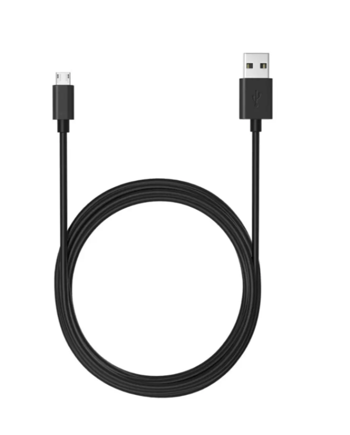 Καλώδιο Σύνδεσης και Φόρτισης Ancus Flow E44 USB σε Micro-USB 2.0A 480Mbps Data Transfer Μαύρο 1m