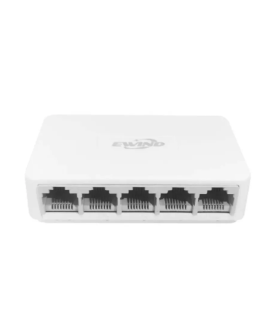 Ethernet Switch Ewind EW-S1605 Plastic Case 5x10/100/1000Mbps Auto-Sensing RJ45