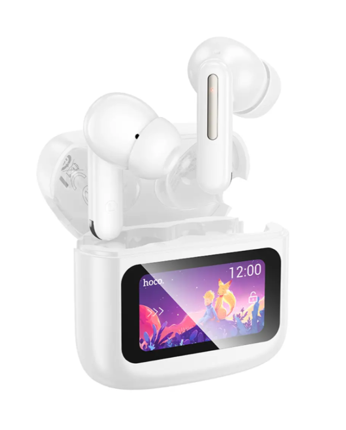 Wireless Hands Free Hoco EQ14 Cool Color V5.4 500mAh 7 Ώρες Ομιλίας Λευκά
