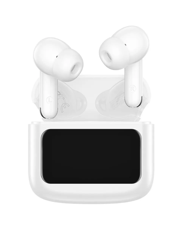 Wireless Hands Free Hoco EQ14 Cool Color V5.4 500mAh 7 Ώρες Ομιλίας Λευκά