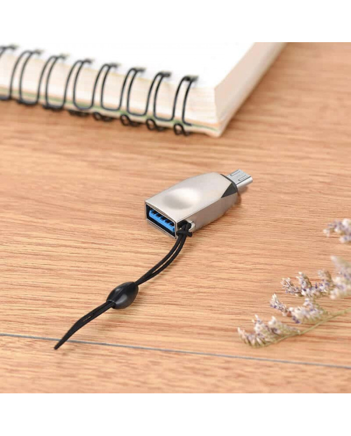 Hoco micro USB male - USB-A female