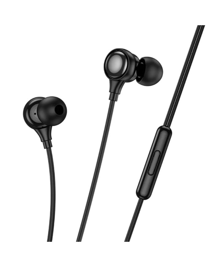 Hands Free Hoco M116 Benevolent Stereo USB-C με Μικρόφωνο 1.2m Μαύρα Συμβατά με Όλες τις USB-C Συσκευές