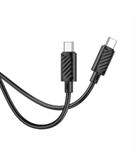 Καλώδιο Hoco X88 USB-C σε USB-C 60W Fast Charging Μαύρο 1m