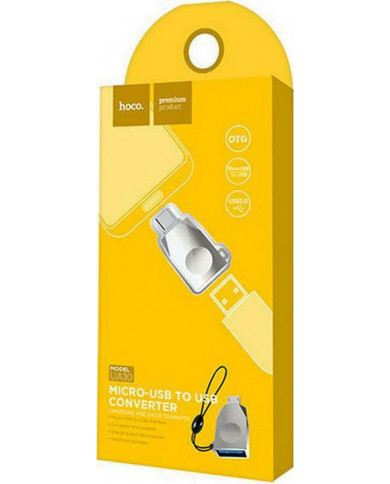 Hoco micro USB male - USB-A female