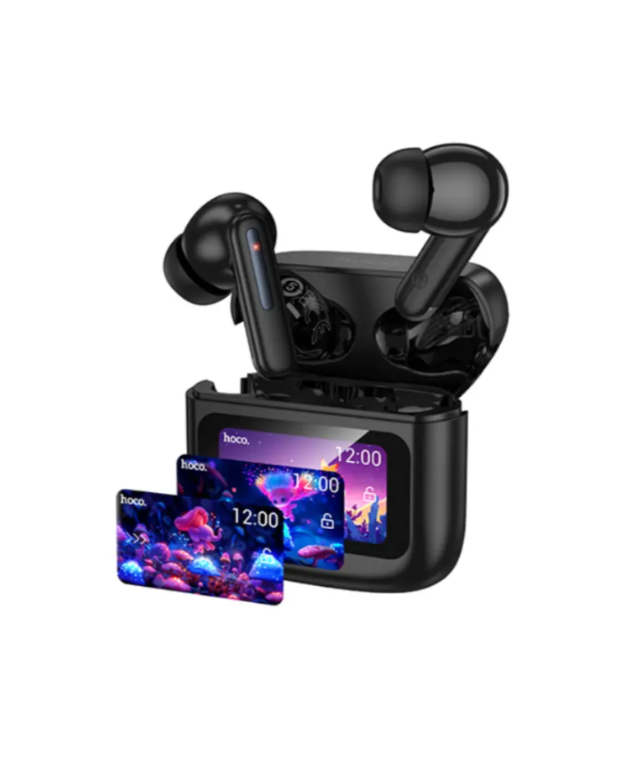 Wireless Hands Free Hoco EQ14 Cool Color TWS Hi-Fi Audio V5.4 500mAh 7 Ώρες Ομιλίας Μαύρα