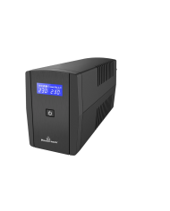 POWERTECH UPS Line Interactive PT-1295 με οθόνη, 850VA, 510W, 2x Schuko