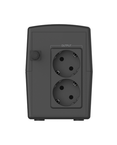 POWERTECH UPS Line Interactive PT-1295 με οθόνη, 850VA, 510W, 2x Schuko