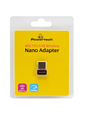POWERTECH ασύρματος USB αντάπτορας δικτύου PT-1384, 150Mbps WiFi