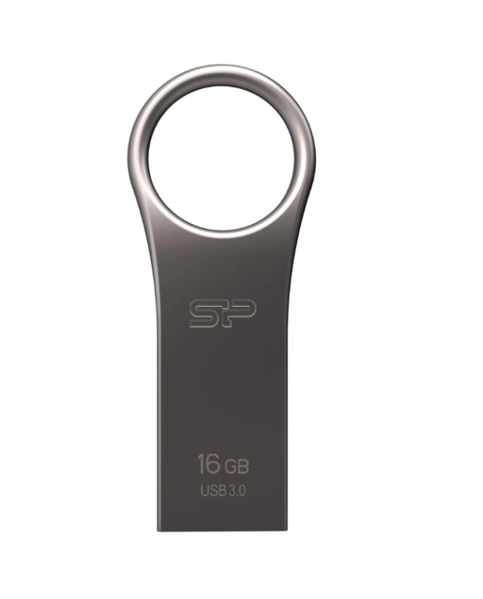 SILICON POWER USB Flash Drive Jewel 80, 16GB, USB 3.2, ασημί
