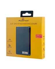 POWERTECH θήκη για 2.5" SATA HDD/SSD PT-1231, 5Gbps, μαύρη