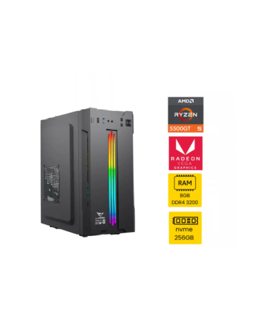 LP TYPHON 2 (RYZEN 5 5600GT / 8GB DDR4 3200 / 256GB NVME / Gaming PC Build