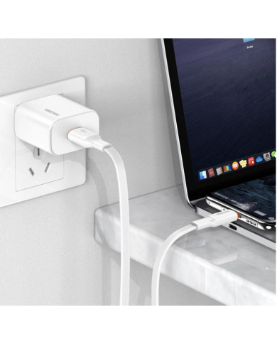 KAKUSIGA καλώδιο USB-C σε USB KSC-999, 5A, 480Mbps, flat, 1m, μαύρο