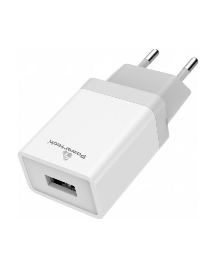 Powertech USB Wall Adapter Λευκό