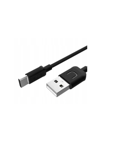 USAMS καλώδιο USB σε USB-C US-SJ099 U-Turn, 2.1A, 1m, μαύρο