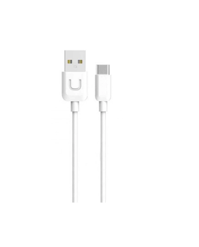 USAMS καλώδιο USB-C σε USB US-SJ099, 2.1A, 1m, λευκό