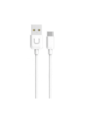 USAMS καλώδιο USB-C σε USB US-SJ099, 2.1A, 1m, λευκό