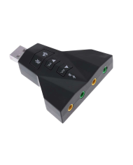 POWERTECH κάρτα ήχου USB CAB-U037, 7.1CH, έξοδος μικρόφωνου & ακουστικού