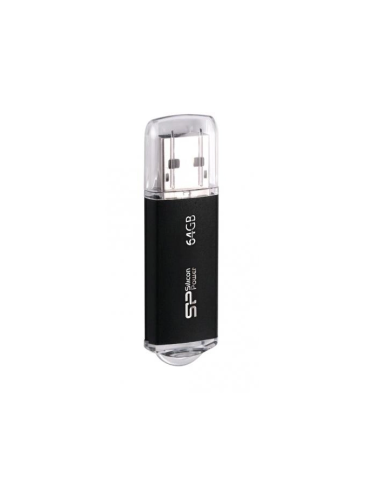 SILICON POWER USB Flash Drive Ultima II-I, 64GB, USB 2.0, μαύρο