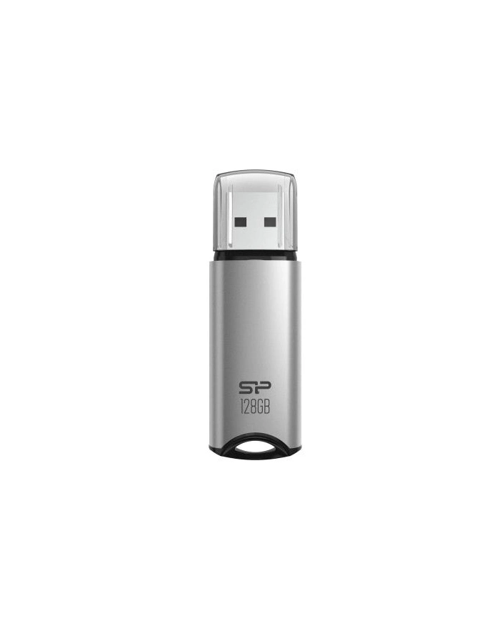 SILICON POWER USB Flash Drive Marvel M02, 128GB, USB 3.2, γκρι