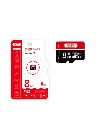 XO Κάρτα Μνήμης 8GB CL10 Micro SD
