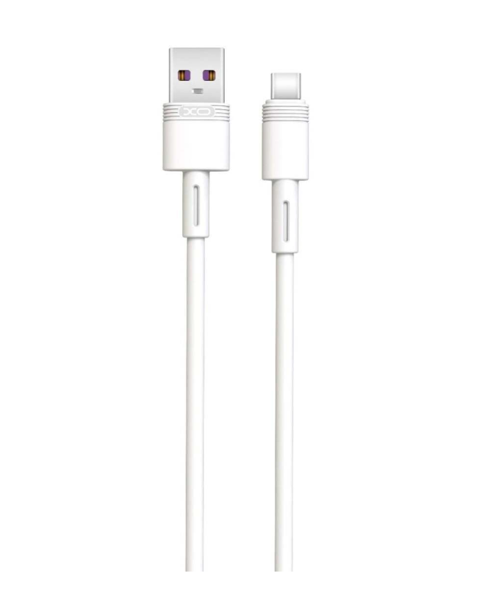 XO NB-Q166 5A Καλώδιο Ταχείας Φόρτισης Type-C Λευκό 1m