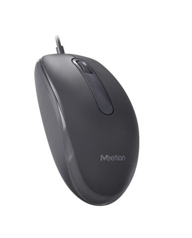 Meetion M100 USB Ενσύρματο Ποντίκι Μαύρο