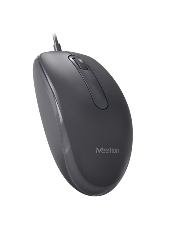Meetion M100 USB Ενσύρματο Ποντίκι Μαύρο
