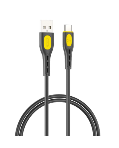 XO NB280 Καλώδιο δεδομένων Type-C 1M 3A Μαύρο